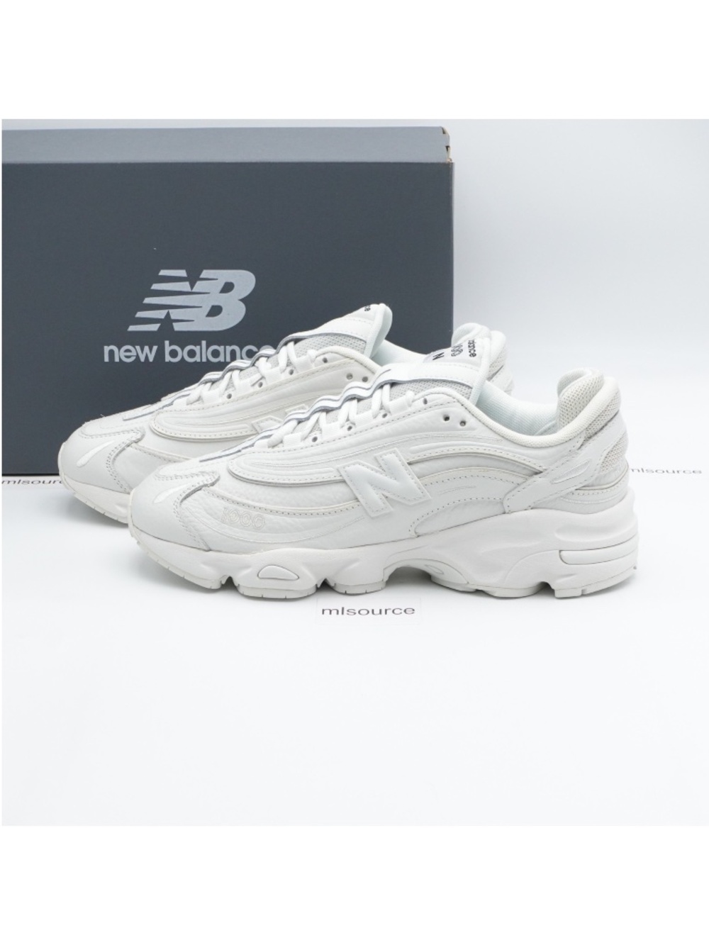 NEW New Balance 1000 Leather Sneakers M1000BW White